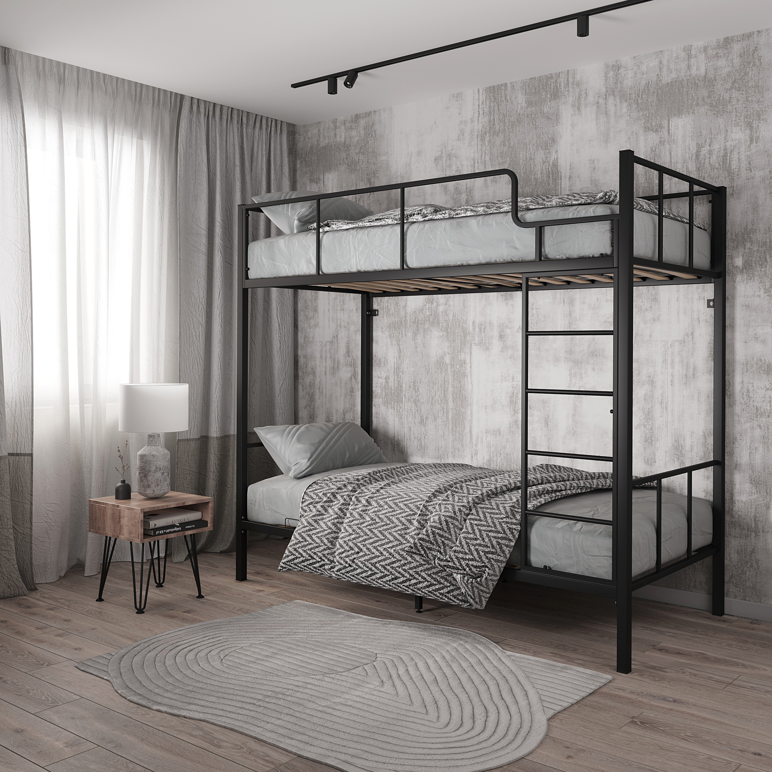 debora1_2_interior_black_4.jpg Кровать двухъярусная Дебора 1 — изображение 1